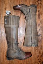 YELLOW CAB - bruine leren laarzen Trick - maat 36, Hoge laarzen, Bruin, Nieuw, Ophalen of Verzenden