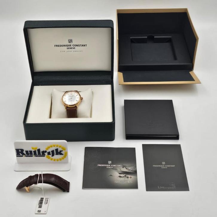 Frederique Constant FC-282V5B4 horloge - Full set, Sieraden, Tassen en Uiterlijk, Horloges | Heren, Zo goed als nieuw