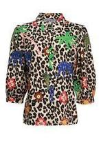 TE KOOP GEVRAAGD GEISHA blouse met print mt XXL of XXXL, Ophalen of Verzenden, Zo goed als nieuw, Maat 46/48 (XL) of groter