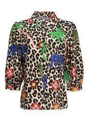 TE KOOP GEVRAAGD GEISHA blouse met print mt XXL of XXXL beschikbaar voor biedingen