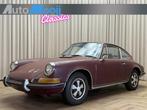 Porsche 911 T 2.0 Coupé 1969 / Kardex / Fuchs / Longhood /, Auto's, Achterwielaandrijving, Zwart, Radio, Leder