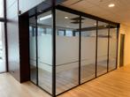 glazen wand, scheidingswand, kantoorwand, Ophalen, Minder dan 80 cm, 160 cm of meer, Zo goed als nieuw