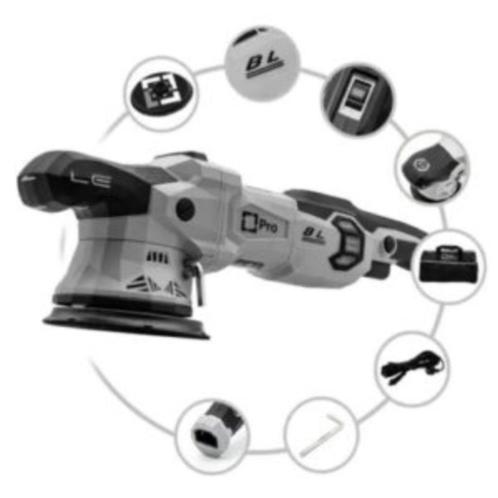 Liquid Elements T4500 PRO excentrische polijstmachine, Auto diversen, Onderhoudsmiddelen, Verzenden