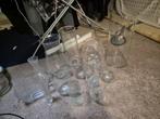 Diverse glazen vazen, Huis en Inrichting, Woonaccessoires | Vazen, Ophalen, Gebruikt, Overige kleuren, Glas