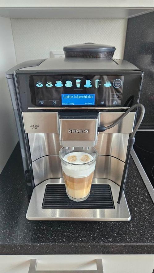 Siemens EQ 6 plus s700 koffiemachine, Witgoed en Apparatuur, Koffiezetapparaten, Gebruikt, Koffiemachine, Ophalen