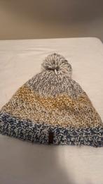 Warm gebreide muts met fleece voering, Ophalen of Verzenden, Zo goed als nieuw, Jongetje of Meisje, Muts