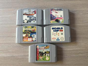 5 Games voor de Nintendo 64. beschikbaar voor biedingen