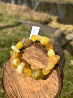 Gele Opaal Edelsteenarmband Australië AAA Kwaliteit, Sieraden, Tassen en Uiterlijk, Edelstenen, Ophalen of Verzenden, Nieuw