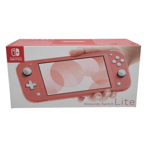 Nintendo Switch Lite Coral  | Nieuw in doos | Met garantie, Spelcomputers en Games, Spelcomputers | Nintendo Switch, Zo goed als nieuw