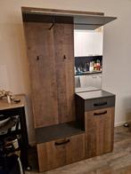 Kapstok / garderobe met spiegel en opbergruimte, Huis en Inrichting, Woonaccessoires | Kapstokken, Zo goed als nieuw, 150 tot 200 cm