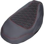 Piaggio Zip Buddyseat zadel zwart stiksels custom Alcantara, Motoren, Tuning en Styling