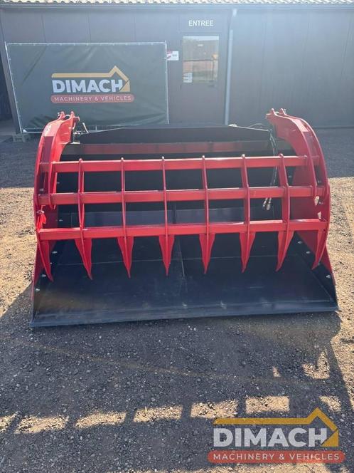 Hekamp Pelikaanbak met grijper 200 cm Bobcat opname nieuw DM, Zakelijke goederen, Machines en Bouw | Onderdelen