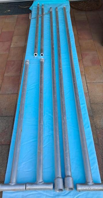 Aluminium Staken voor Roeiboot of Rubberboot beschikbaar voor biedingen