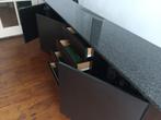 Banz Bord Design wandmeubel of dressoir met granieten blad, Ophalen, 250 tot 300 cm, Gebruikt, 100 tot 150 cm