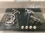 Bauknecht gasstel, Witgoed en Apparatuur, Kookplaten, Ophalen, Gebruikt, 4 kookzones, Inbouw