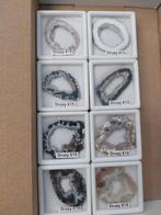 Mix lot van 8 agaat druzy schijfjes goudsmid, Ophalen of Verzenden, Nieuw