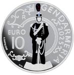 San Marino 10 Euro 2025 "Gendarmeria", Proof Ag 925, Setje, Ophalen of Verzenden, 10 euro, Zilver