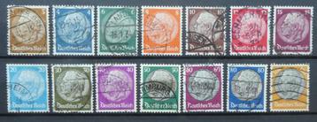 1933 Duitse Rijk 482-495 gebruikt (B45-5) beschikbaar voor biedingen