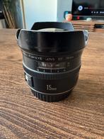 Canon EF 15mm Fisheye 2.8, Audio, Tv en Foto, Fotografie | Lenzen en Objectieven, Ophalen of Verzenden, Gebruikt, Groothoek Fisheye-lens