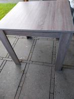 Eettafeltje, Huis en Inrichting, Tafels | Eettafels, Ophalen, Zo goed als nieuw, Vierkant, 50 tot 100 cm
