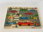 Simplex puzzel vintage nopjespuzzel verkeer, Ophalen of Verzenden, Gebruikt, 2 tot 4 jaar