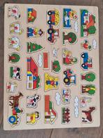 Grote houten insteek puzzel boerderij 31 stukjes. ALS NIEUW, Kinderen en Baby's, Speelgoed | Kinderpuzzels, Ophalen of Verzenden