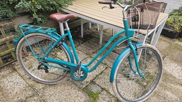 Meisjes- / damesfiets Turquoise 28 inch beschikbaar voor biedingen