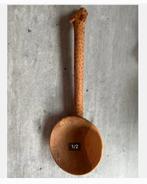 Houten Pollepel Giraf - Handgesneden 30 cm, Antiek en Kunst, Kunst | Beelden en Houtsnijwerken, Ophalen of Verzenden