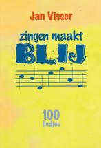 Jan Visser - zingen maakt BLIJ - 100 liedjes, Muziek en Instrumenten, Bladmuziek, Ophalen of Verzenden, Gebruikt, Artiest of Componist