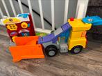 Toet Toet brandweerkazerne en kiepwagen, Ophalen of Verzenden, Gebruikt