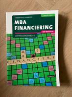 MBA Financiering Uitwerkingenboek - (2e Druk), Boeken, Ophalen of Verzenden, Beta, Zo goed als nieuw, HBO