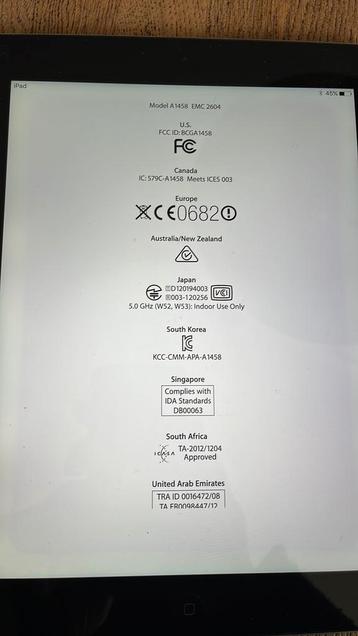 Apple iPad beschikbaar voor biedingen