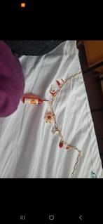 Handgemaakte Bedelarmband met Leuke Bedels, Overige merken, Overige materialen, Verzenden, Zo goed als nieuw