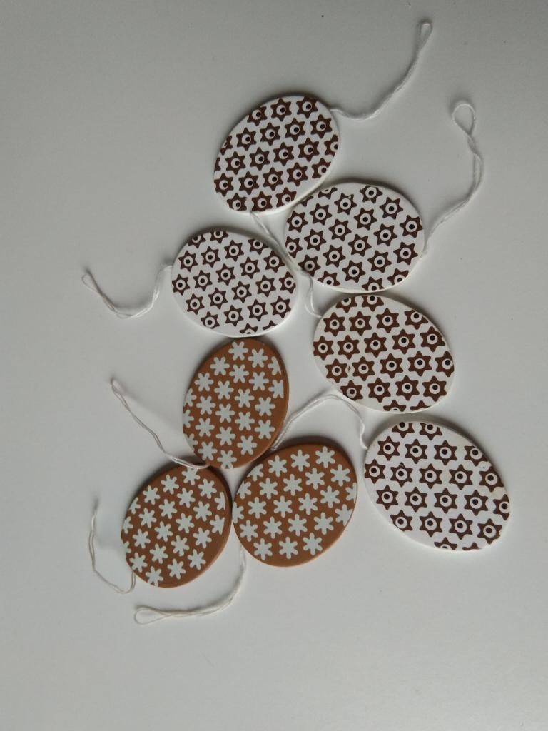 houten paaseieren, Ophalen of Verzenden, Zo goed als nieuw