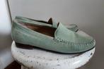 SIOUX schoenen mocassins maat 4 (37) lichtgroen, Sioux, Ophalen of Verzenden, Zo goed als nieuw, Espadrilles of Moccasins
