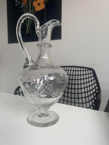 Retro Glazen Karaf beschikbaar voor biedingen