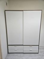 Mooie Kledingkast met Schuifdeuren en Lades, Huis en Inrichting, Kasten | Kledingkasten, Ophalen, Gebruikt, 100 tot 150 cm, Modern