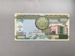 5000 franc Burundi, Los biljet, Ophalen of Verzenden, Burundi