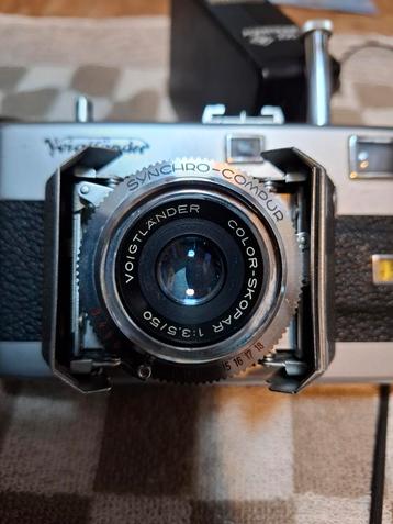 Voigtländer Camera met Flitser - Vintage beschikbaar voor biedingen