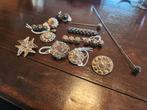 Zeeuws Antiek Zilver Klederdracht Set - 13 Stuks, Sieraden, Tassen en Uiterlijk, Ophalen of Verzenden