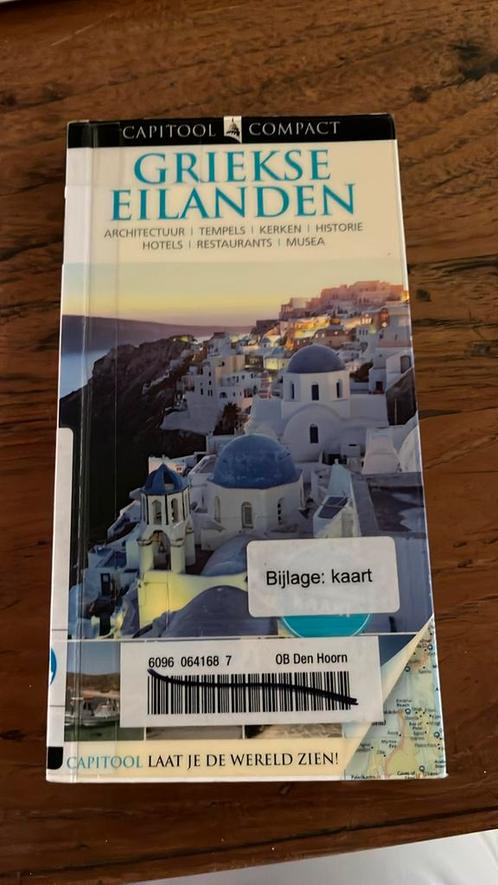 Capitool Compact Griekse Eilanden met uitneembare  kaart!, Boeken, Reisgidsen, Gelezen, Europa, Capitool, Ophalen of Verzenden