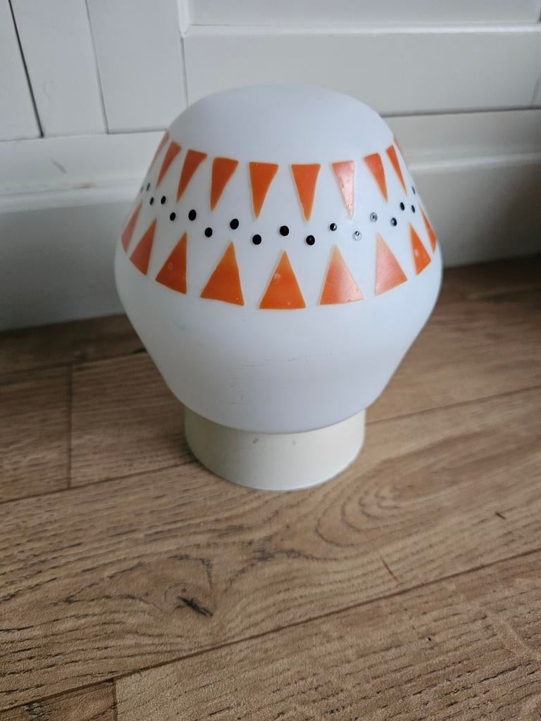 Vintage bollamp, plafondlamp, Huis en Inrichting, Lampen | Plafondlampen, Ophalen of Verzenden