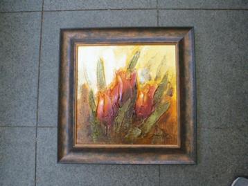 schilderij Jochem de Graaf.    tulpen beschikbaar voor biedingen