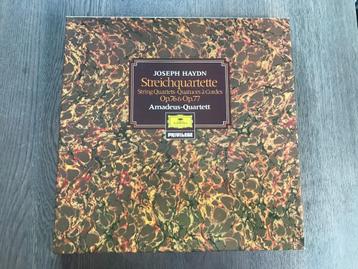 lp-strijkkwartetten -box-J.Haydn- Amadeus Quartett beschikbaar voor biedingen