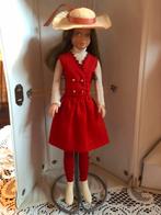 Vintage Francie (clone?) + Mattel 1963-1966 koffer + kleding, Verzamelen, Poppen, Ophalen, Gebruikt, Pop