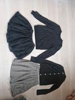 Feestelijke set voor meisje - glitter & rok, Gebruikt, Meisje, Ophalen of Verzenden, Jurk of Rok