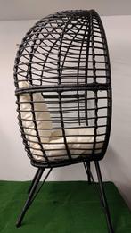 2x nieuwe egg chair met kussens, Ophalen, Nieuw, Zwart, Twee