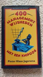 400 management wijsheden met een knipoog, P.K. Jagersma, Gelezen, Ophalen of Verzenden, Management, P.K. Jagersma
