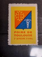 Frankrijk Toulouse Beurs 1953 Sluitzegel, Ophalen of Verzenden, Overige thema's