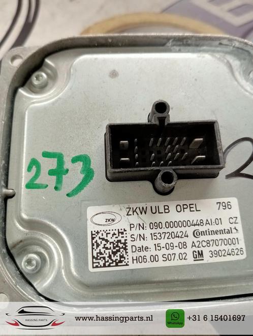 ZKW A2C87070001 - 39024626 OPEL CONTINENTAL, Auto-onderdelen, Elektronica en Kabels, Opel, Gebruikt, Ophalen of Verzenden